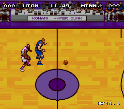 Hyper Dunk - The Playoff Edition (Japan) In game screenshot